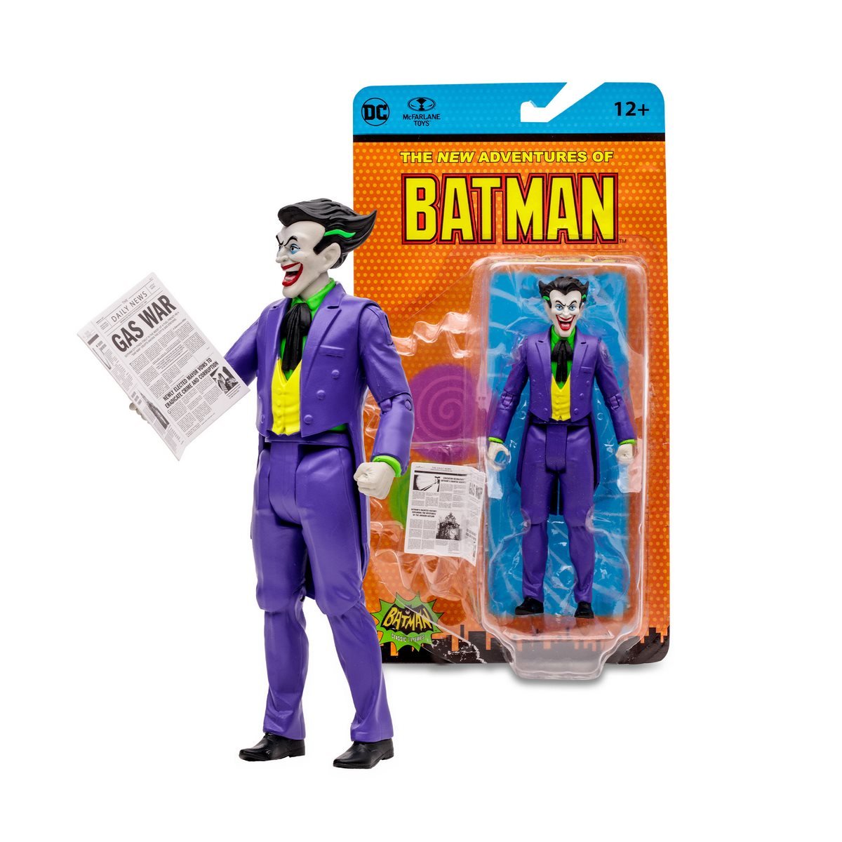 Figura Dc Retro Batman 66 Mc Farlane - The Joker